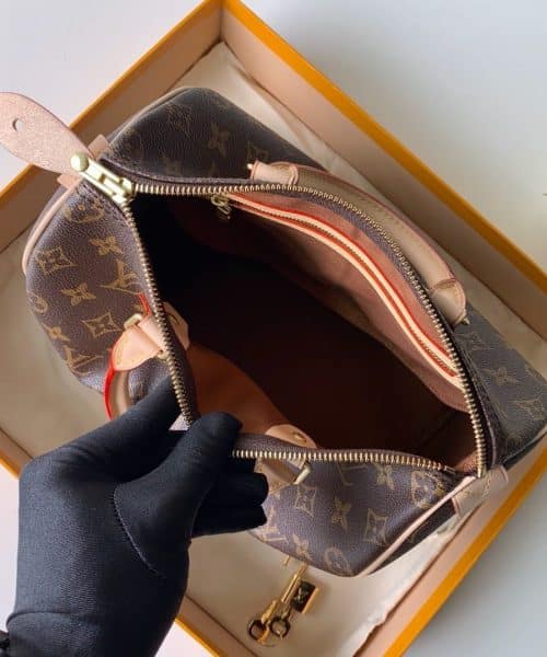 1:1 Replica Louis Vuitton LV Speedy 25 Monogram Canvas Luxury Bag For Women M41109 - 9.8in/25cm