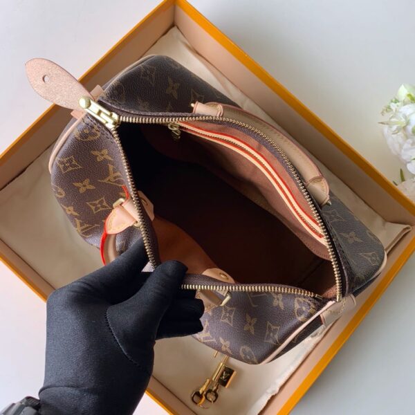 1:1 Replica Louis Vuitton LV Speedy 25 Monogram Canvas Luxury Bag For Women M41109 - 9.8in/25cm