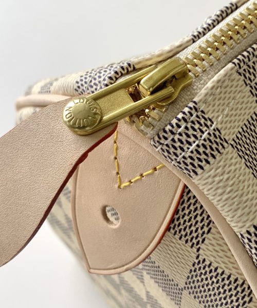 1:1 Replica Louis Vuitton LV Speedy 30 Damier Azur Canvas Luxury Bag For Women N41370 - 11.8in/30cm