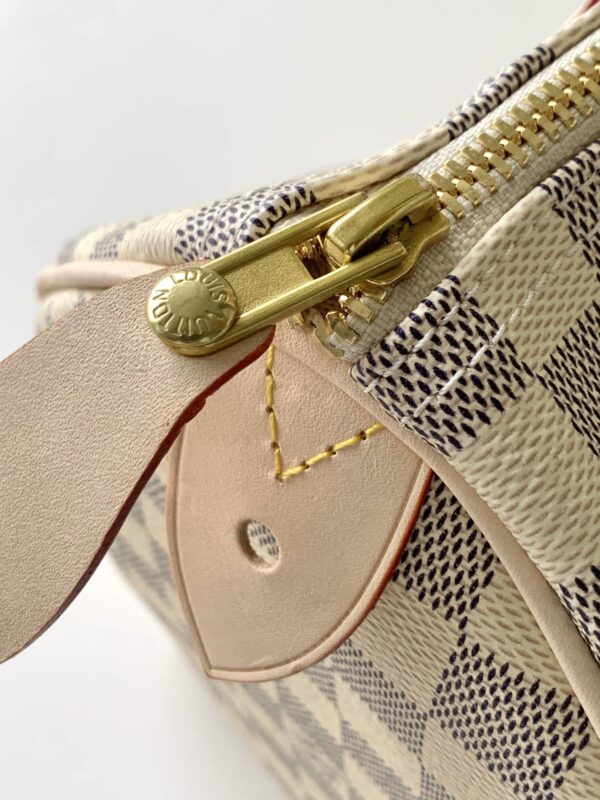 1:1 Replica Louis Vuitton LV Speedy 30 Damier Azur Canvas Luxury Bag For Women N41370 - 11.8in/30cm