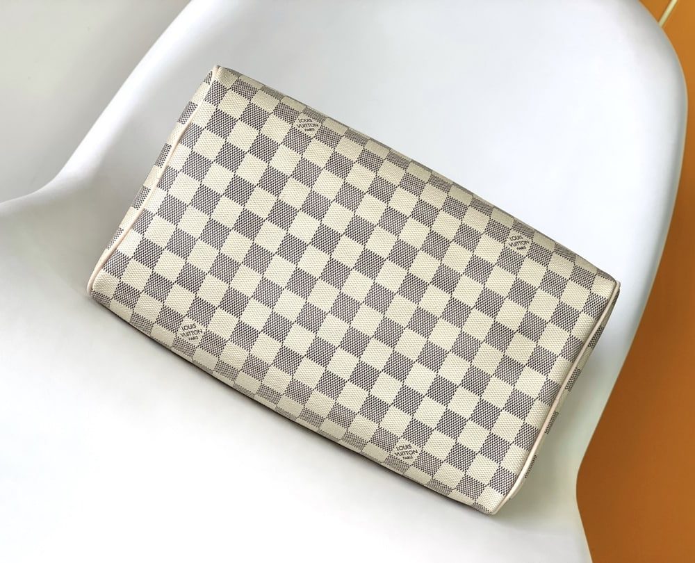 1:1 Replica Louis Vuitton LV Speedy 30 Damier Azur Canvas Luxury Bag For Women N41370 - 11.8in/30cm