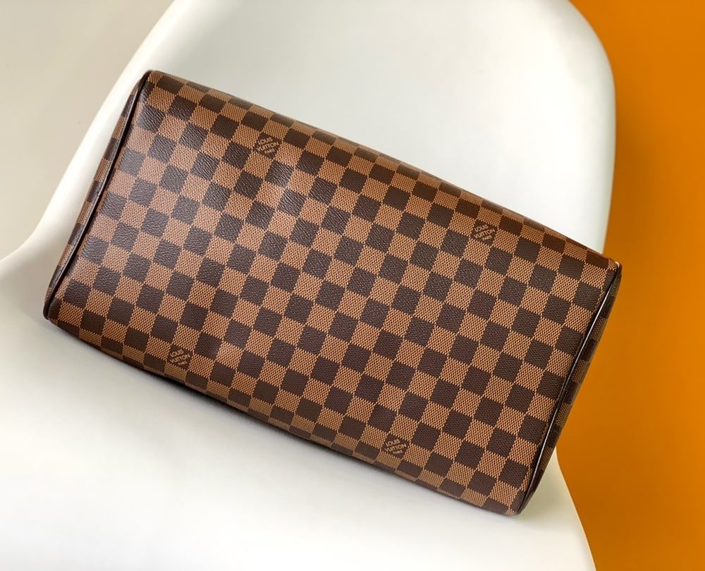 1:1 Replica Louis Vuitton LV Speedy 35 Damier Ebene Canvas Luxury Bag For Women N41363 - 13.8in/35cm