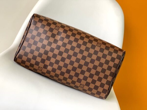 1:1 Replica Louis Vuitton LV Speedy 35 Damier Ebene Canvas Luxury Bag For Women N41363 - 13.8in/35cm