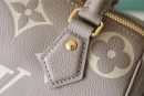 1:1 Replica Louis Vuitton LV Speedy Bandouliere 20 Beige M46575 Luxury Bag For Women‎ 8.1in/20.6cm