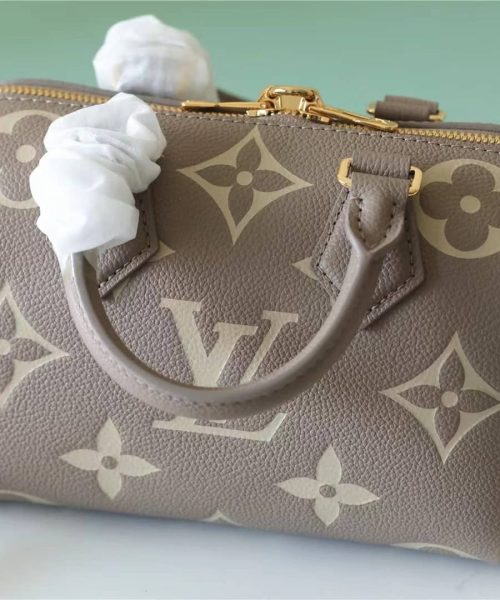 1:1 Replica Louis Vuitton LV Speedy Bandouliere 20 Beige M46575 Luxury Bag For Women‎ 8.1in/20.6cm