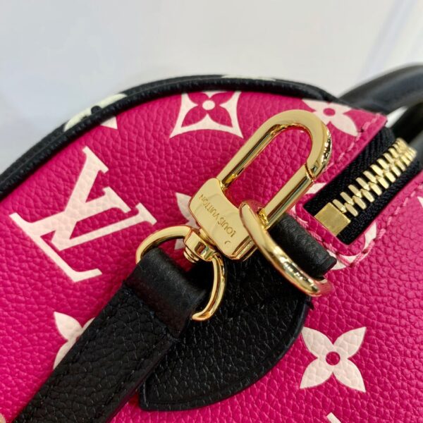 1:1 Replica Louis Vuitton LV Speedy Bandouliere 20 Monogram Empreinte Leather Exclusive Bag For Women M46088 - 20.5cm/ 8.1in