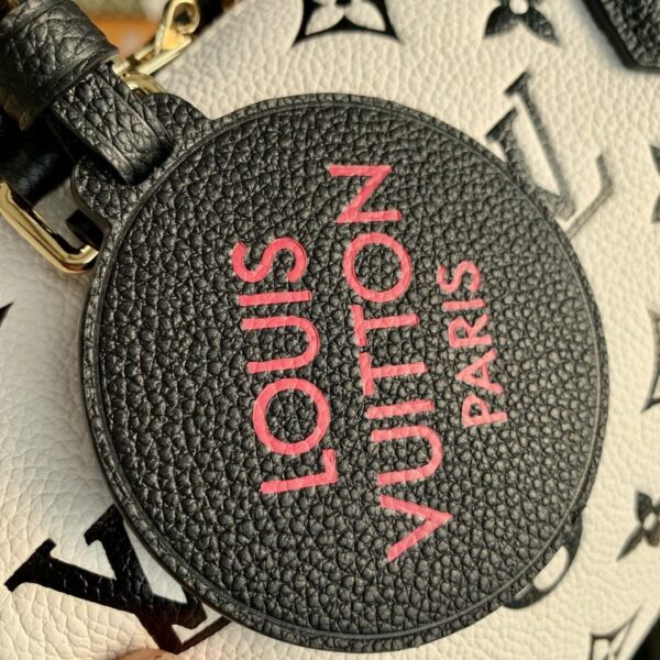 1:1 Replica Louis Vuitton LV Speedy Bandouliere 20 Monogram Empreinte Leather Exclusive Bag For Women M46088 - 20.5cm/ 8.1in