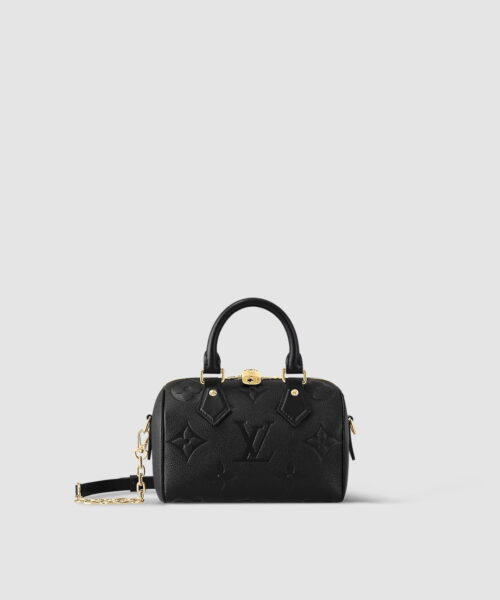 1:1 Replica Louis Vuitton LV Speedy Bandoulière 20 Monogram Empreinte Leather Exclusive Bag For Women M58953 - 7.8in/ 20cm