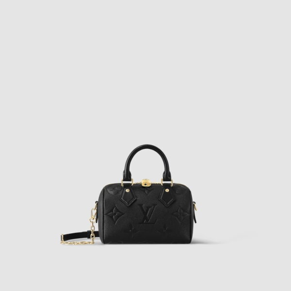 1:1 Replica Louis Vuitton LV Speedy Bandoulière 20 Monogram Empreinte Leather Exclusive Bag For Women M58953 - 7.8in/ 20cm