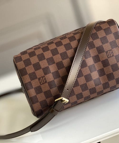 1:1 Replica Louis Vuitton LV Speedy Bandoulière 25 Damier Ebene Canvas Luxury Bag For Women N41368 - 9.8in/25cm