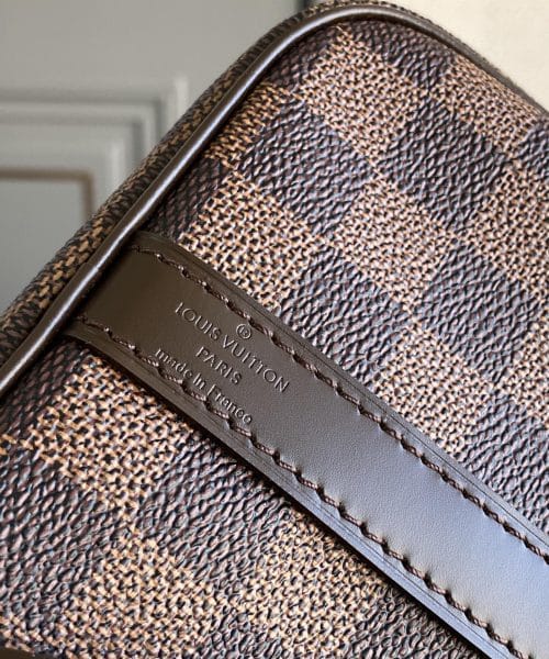 1:1 Replica Louis Vuitton LV Speedy Bandoulière 25 Damier Ebene Canvas Luxury Bag For Women N41368 - 9.8in/25cm