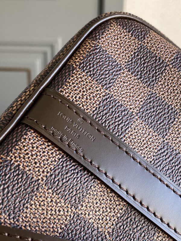 1:1 Replica Louis Vuitton LV Speedy Bandoulière 25 Damier Ebene Canvas Luxury Bag For Women N41368 - 9.8in/25cm