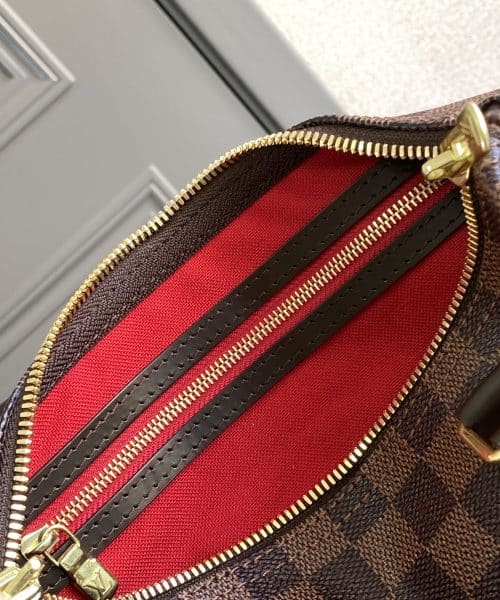 1:1 Replica Louis Vuitton LV Speedy Bandoulière 25 Damier Ebene Canvas Luxury Bag For Women N41368 - 9.8in/25cm