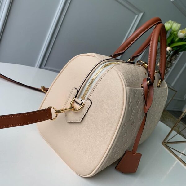 1:1 Replica Louis Vuitton LV Speedy Bandoulière 25 Monogram Empreinte Leather Luxury Bag For Women M42401 - 9.8in/25cm