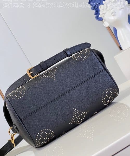 1:1 Replica Louis Vuitton LV Speedy Bandoulière 25 Monogram Empreinte Leather Luxury Bag For Women M46736- 9.8 Inches/ 24.8 Cm