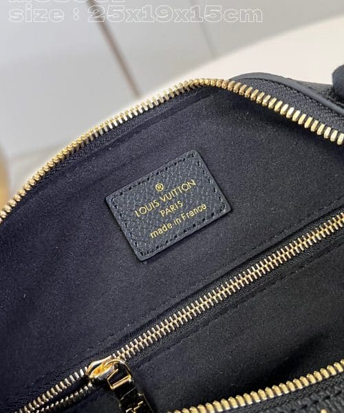 1:1 Replica Louis Vuitton LV Speedy Bandoulière 25 Monogram Empreinte Leather Luxury Bag For Women M46736- 9.8 Inches/ 24.8 Cm