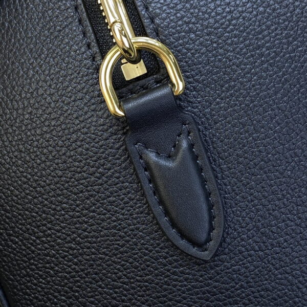 1:1 Replica Louis Vuitton LV Speedy Bandoulière 25 Monogram Empreinte Leather Black Luxury Bag For Women‎ M58951 - 9.8in/ 25cm