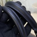 1:1 Replica Louis Vuitton LV Speedy Bandoulière 25 Monogram Empreinte Leather Black Luxury Bag For Women‎ M58951 - 9.8in/ 25cm