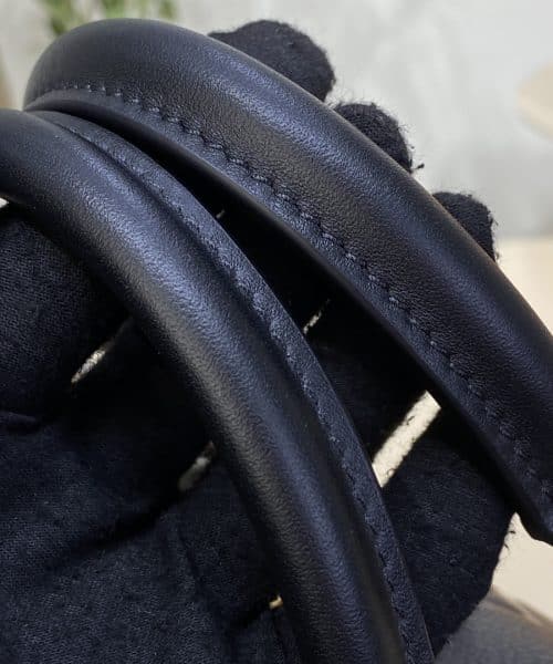 1:1 Replica Louis Vuitton LV Speedy Bandoulière 25 Monogram Empreinte Leather Black Luxury Bag For Women‎ M58951 - 9.8in/ 25cm