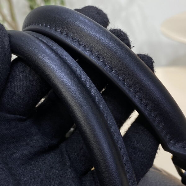 1:1 Replica Louis Vuitton LV Speedy Bandoulière 25 Monogram Empreinte Leather Black Luxury Bag For Women‎ M58951 - 9.8in/ 25cm