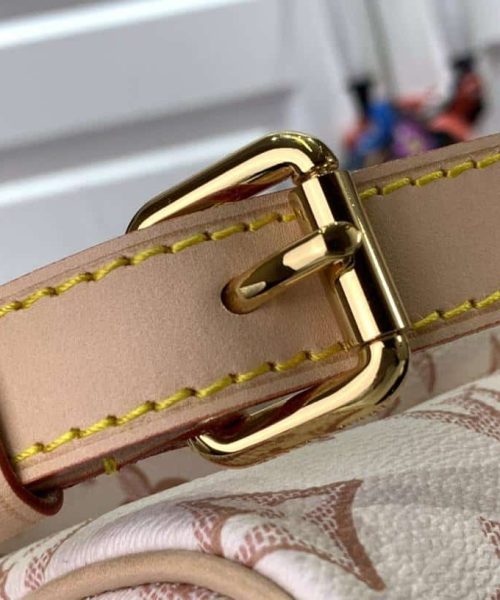 1:1 Replica Louis Vuitton LV Speedy Bandouliere 25 Monogram Pattern White Luxury Bag For Women 9.8in/25cm