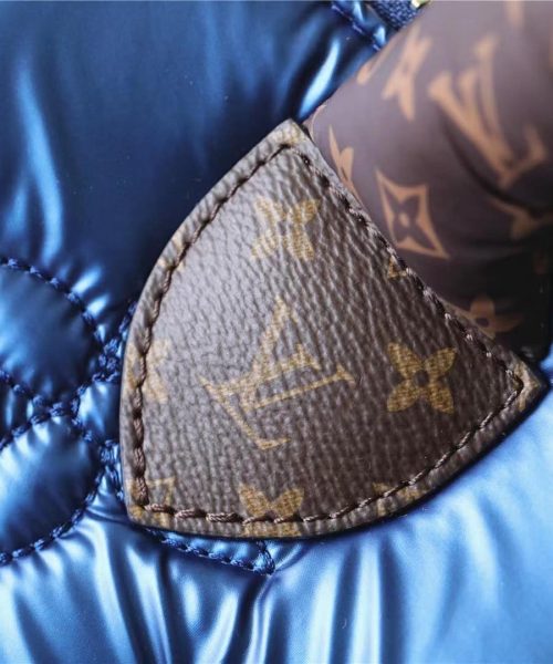 1:1 Replica Louis Vuitton LV Speedy Bandoulière 25 Sliver Tone/Blue Luxury Bag For Women‎ M20973 - 9.8in/25cm