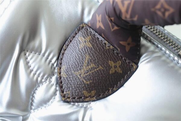 1:1 Replica Louis Vuitton LV Speedy Bandoulière 25 Sliver Tone/Blue Luxury Bag For Women‎ M20973 - 9.8in/25cm