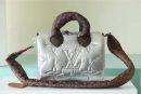 1:1 Replica Louis Vuitton LV Speedy Bandoulière 25 Sliver Tone/Blue Luxury Bag For Women‎ M20973 - 9.8in/25cm