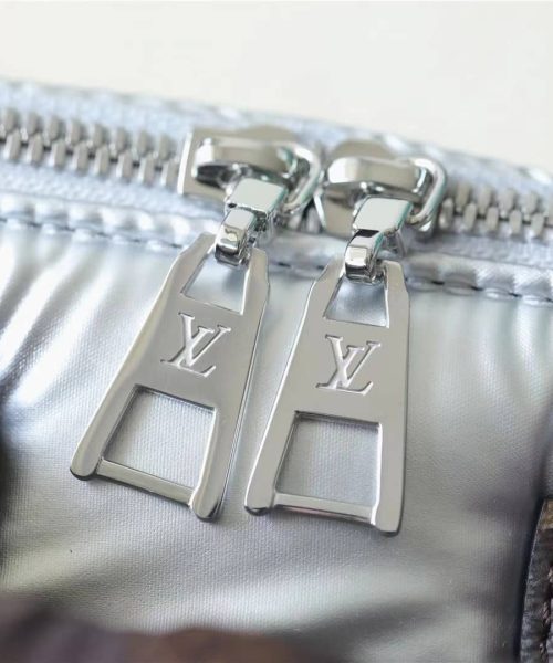 1:1 Replica Louis Vuitton LV Speedy Bandoulière 25 Sliver Tone/Blue Luxury Bag For Women‎ M20973 - 9.8in/25cm