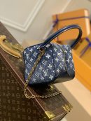 1:1 Replica Louis Vuitton LV LV Square Denim Monogram Canvas Luxury Bag For Women M59611 - 6.3in/16cm