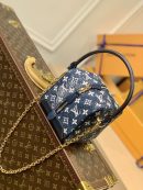 1:1 Replica Louis Vuitton LV LV Square Denim Monogram Canvas Luxury Bag For Women M59611 - 6.3in/16cm