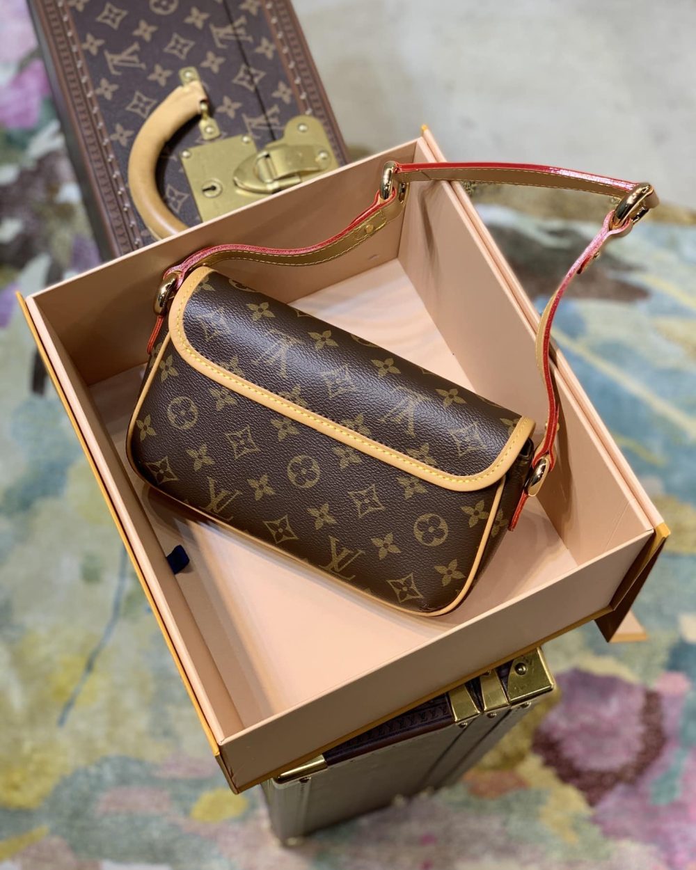 1:1 Replica Louis Vuitton LV Tikal PM Monogram Canvas Luxury Bag For Women M40078 - 23cm