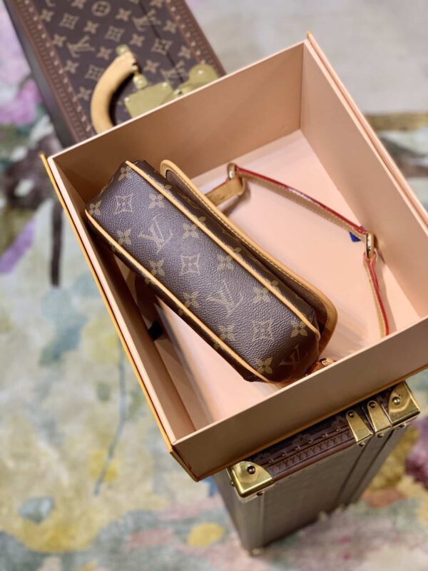 1:1 Replica Louis Vuitton LV Tikal PM Monogram Canvas Luxury Bag For Women M40078 - 23cm