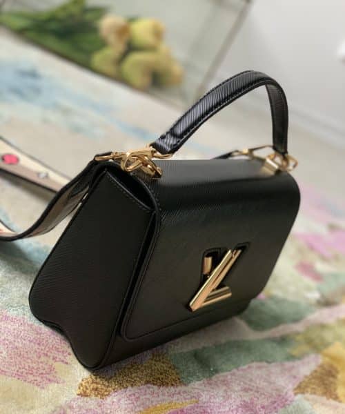 1:1 Replica Louis Vuitton LV Twist MM Epi Leather Luxury Bag For Women M57505 - 9.1in/23cm