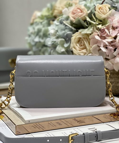 1:1 Replica 30 Montaigne Avenue Bag Black/White/Blue/Beige/Light Pink For Women 9 in/ 22.5cm M9260UMOA_M900