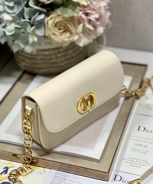 1:1 Replica 30 Montaigne Avenue Bag Black/White/Blue/Beige/Light Pink For Women 9 in/ 22.5cm M9260UMOA_M900