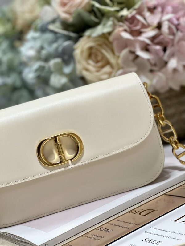 1:1 Replica 30 Montaigne Avenue Bag Black/White/Blue/Beige/Light Pink For Women 9 in/ 22.5cm M9260UMOA_M900