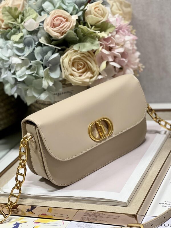 1:1 Replica 30 Montaigne Avenue Bag Black/White/Blue/Beige/Light Pink For Women 9 in/ 22.5cm M9260UMOA_M900