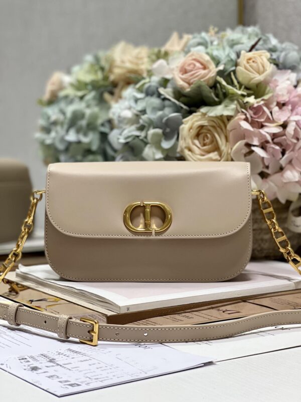 1:1 Replica 30 Montaigne Avenue Bag Black/White/Blue/Beige/Light Pink For Women 9 in/ 22.5cm M9260UMOA_M900