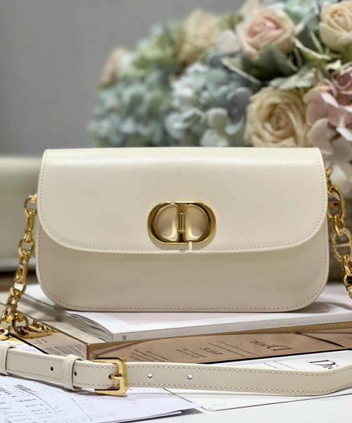 1:1 Replica 30 Montaigne Avenue Bag Black/White/Blue/Beige/Light Pink For Women 9 in/ 22.5cm M9260UMOA_M900