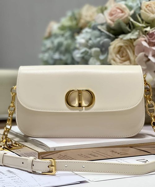 1:1 Replica 30 Montaigne Avenue Bag Black/White/Blue/Beige/Light Pink For Women 9 in/ 22.5cm M9260UMOA_M900