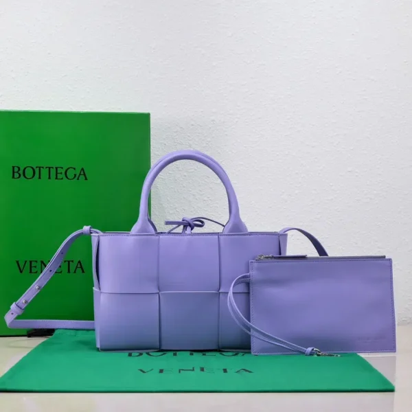 Bottega Veneta Mini Arco Tote Bag Blue, For Women, Women's Bags 9.8in/25cm