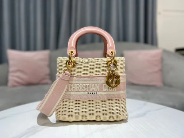 1:1 Replica Christian Dior Mini Lady Dior Bag Pink, For Women, Women’s Handbags 17cm/6.5in CD