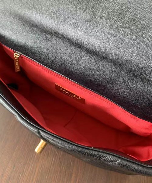 [REP 1:1] Chanel 19 Handbag 26cm Black For Women AS1160 B04852 94305