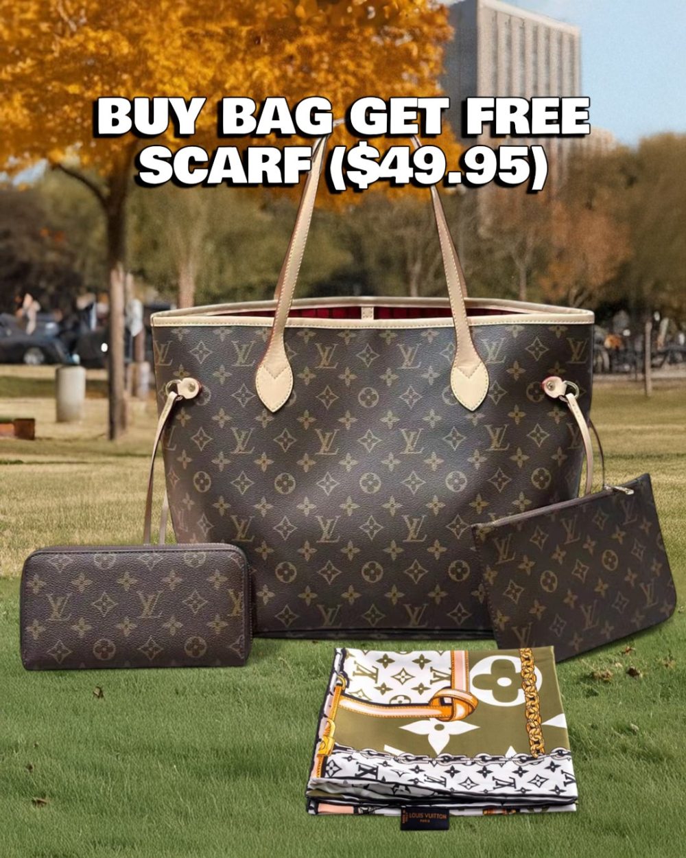 DBS-LC349 - Neverfull MM Handbag Deal