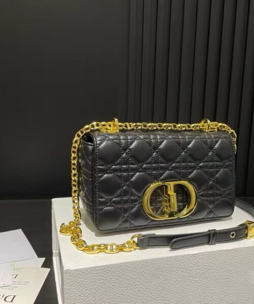 DM55 - 1:1 Replica Dior Bag Black For Women