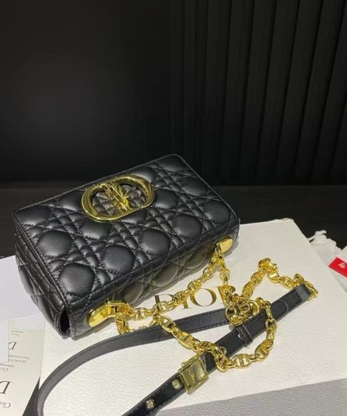 DM55 - 1:1 Replica Dior Bag Black For Women