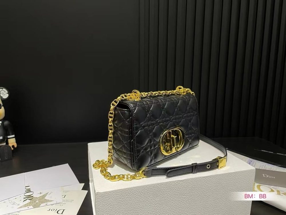 DM55 - 1:1 Replica Dior Bag Black For Women - Image 5