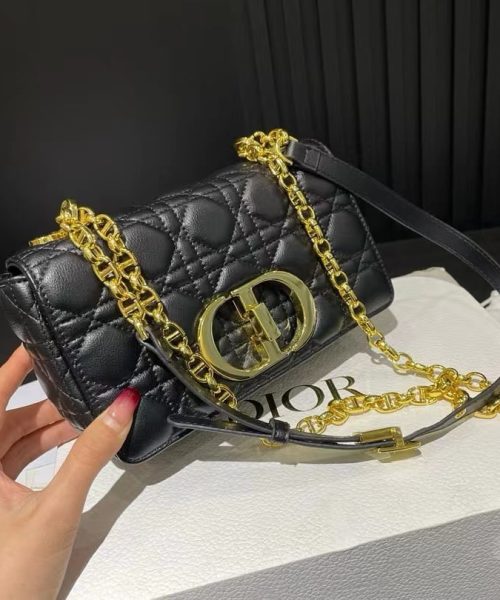 DM55 - 1:1 Replica Dior Bag Black For Women