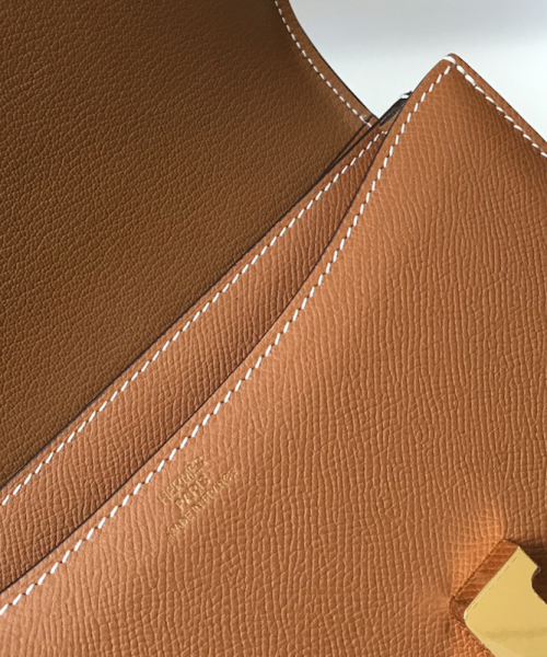 1:1 Replica Hermes Constance 23 Epsom Brown For Women, Women’s Handbags, Shoulder Bags 9in/23cm